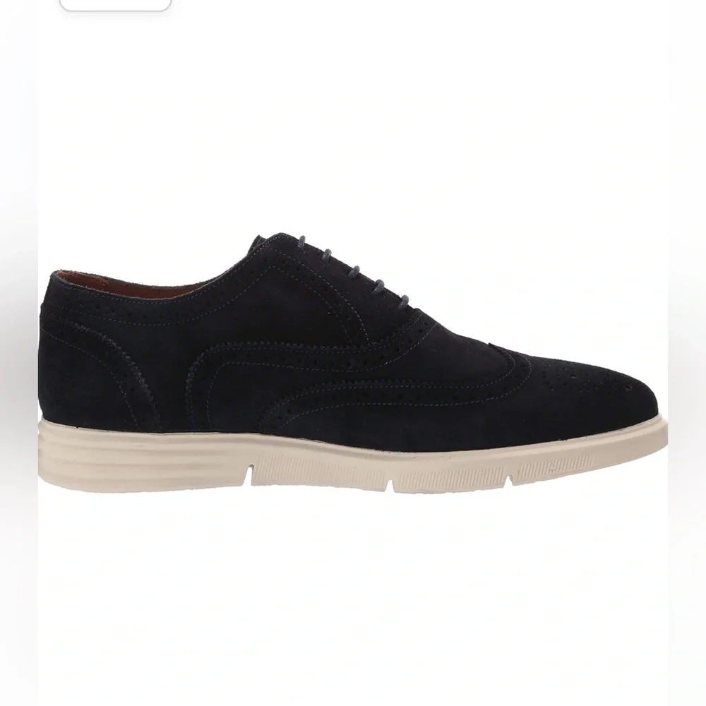 DRIVERS CLUB USA New w/o tag Men Black Suede Leather Oxford Business Casual Shoe
